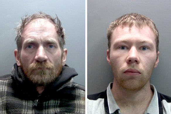 Daniel Graham, left, and Adam Carruthers were convicted of cutting down the beloved Sycamore Gap tree.
