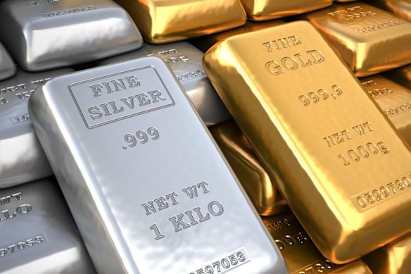 Gold has gained around 70 per cent this year and silver more than 150 per cent.