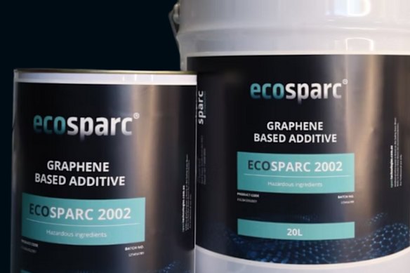 Sparc Technologies graphene-based paint additive EcoSparc.