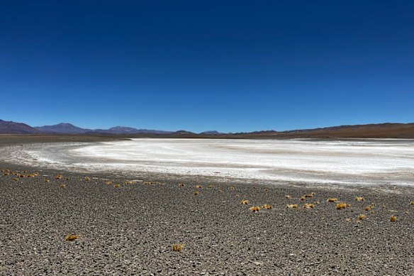 Patagonia Lithium’s Formentera lithium project at the Salar de Jama in Argentina.