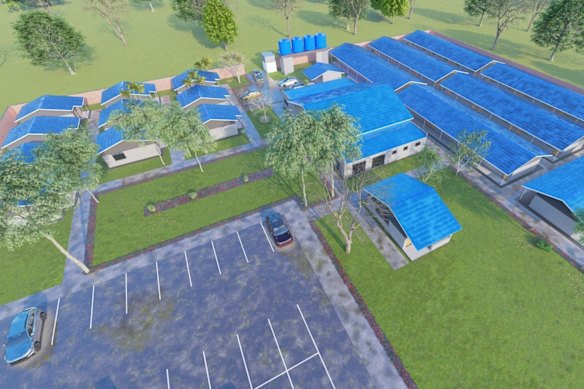 Lindian Resources modern project camp is currently under construction at its giant Kangankunde rare earths project in Malawi