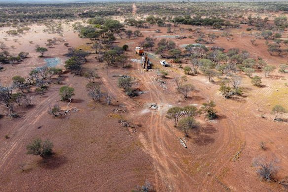 Drilling will restart once ground surveys are completed at Strickland Metals’ Dusk ’til Dawn gold camp in Western Australia where the company has unearthed a massive 7.5km-long intrusion-related gold strike containing two targets.