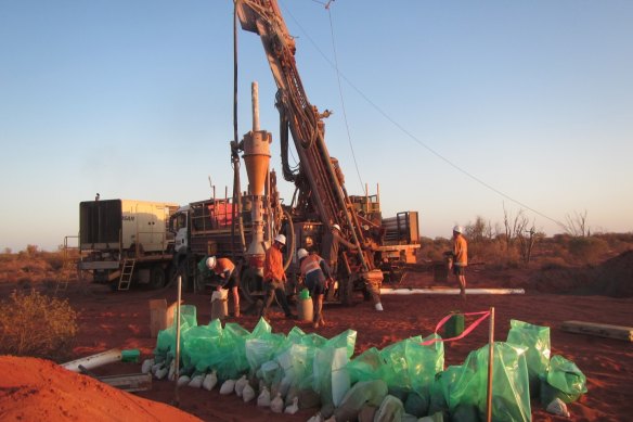 Marmota is readying  a follow-up drill run  to trial  a golden  find  astatine  its Goolagong imaginable    successful  South Australia.