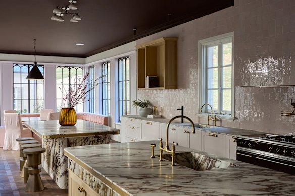 The couple put their heart and soul into a renovation, transforming it into a seven-bedroom, six-bathroom mansion.