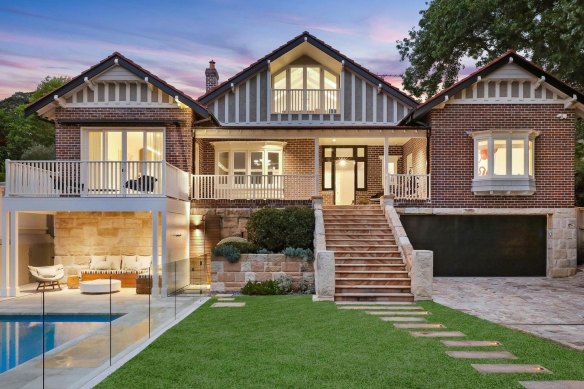 Jenny and Duane Cadman’s Mosman home was redesigned by architect Adam Hampton.