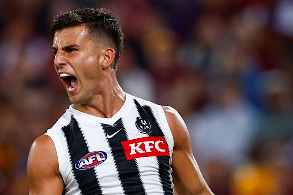 Nick Daicos was nothing short of brilliant for the visiting Magpies.