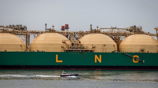 LNG - gas that is super-cooled into a liquid so it can be shipped overseas - is one of Australia’s biggest exports.
