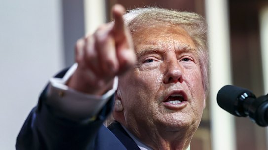 US President Donald Trump