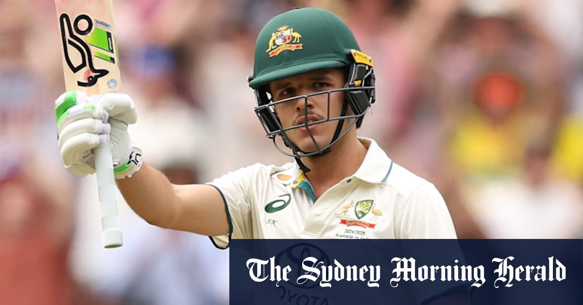 Sam Konstas hits century for Australia A against India A in tour match