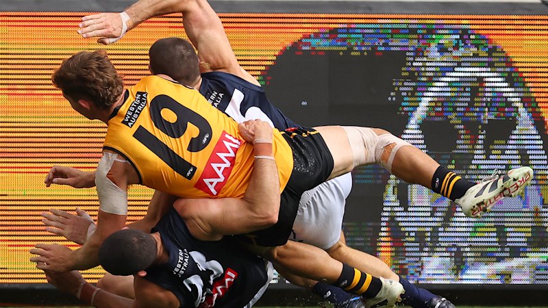 Jacob Weitering injury in State of Origin match casts dark cloud over the return of the format.