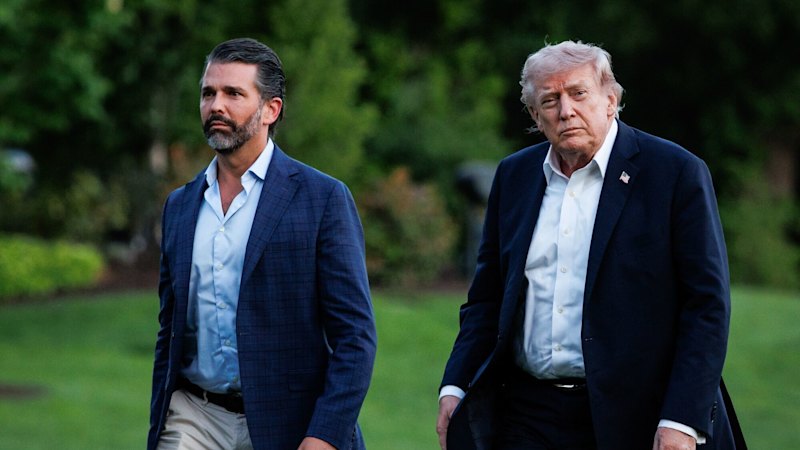 President undecided on attending son Donald Trump Jr’s wedding to Bettina Anderson in the Bahamas