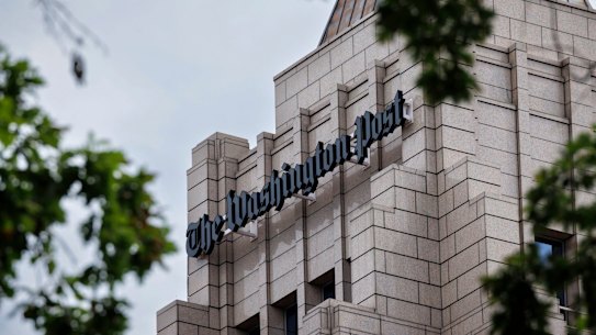 The Washington Post office in Washington, DC.