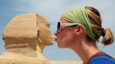 Kissing the Sphinx: If you invest enough, you can become an Egyptian citizen.