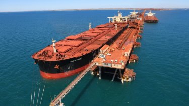 Using LNG instead of bunker fuel could cut emissions by 25 per cent, says BHP.