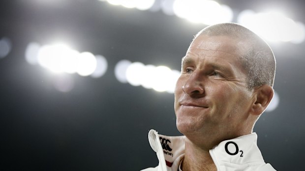 Stuart Lancaster in his time as England coach.