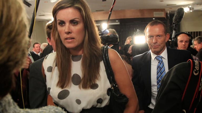 Tony Abbott and his then chief of staff Peta Credlin in 2012. 