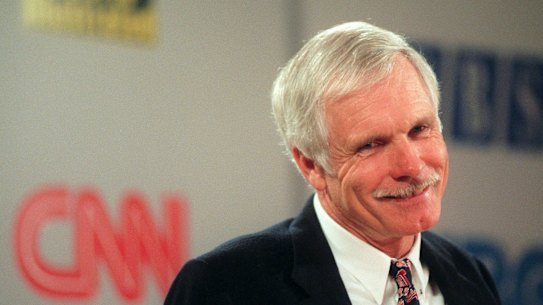 Ted Turner in 1996. 