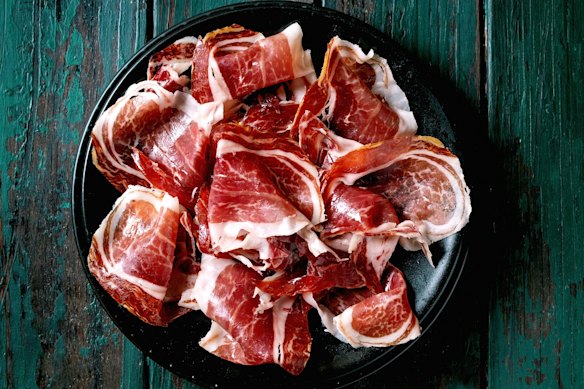  jamon iberico de bellota.