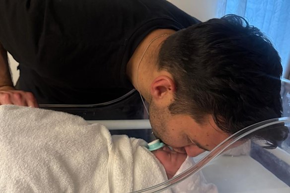 Lilah Poppy Purcell was born last week.