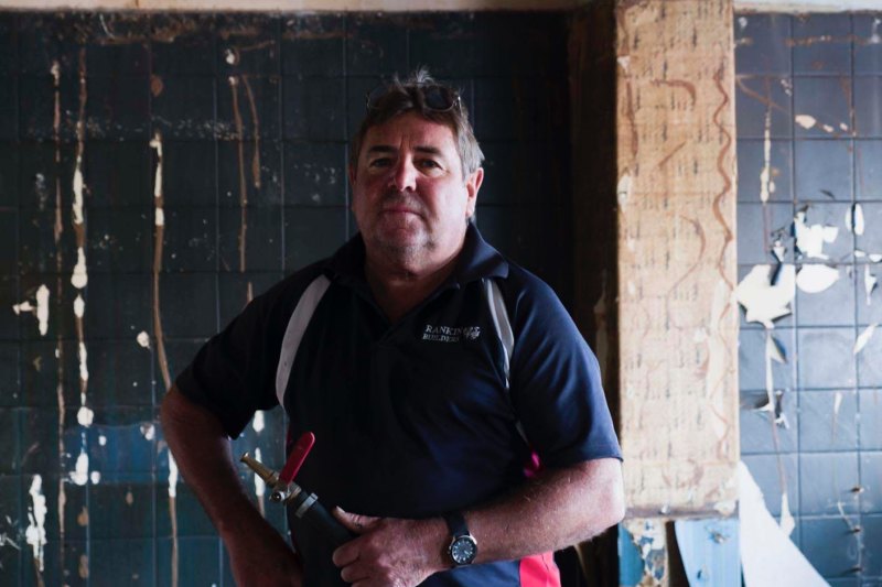 Neil Rankin spent months restoring the Hotel Australasia in the centre of Eden before selling it to John Palasty.