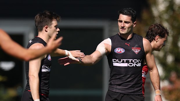 Essendon recruit Brayden Fiorini is set to play on the wing  at his new club.