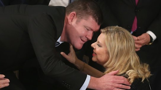 James Packer and Sara Netanyahu 