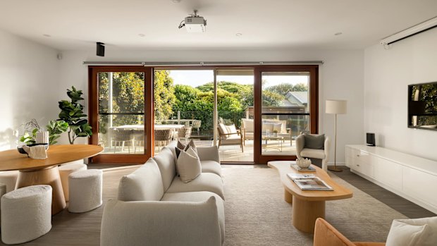 The five-bedroom house at 57 Fifth Avenue in Wilston sold at auction.