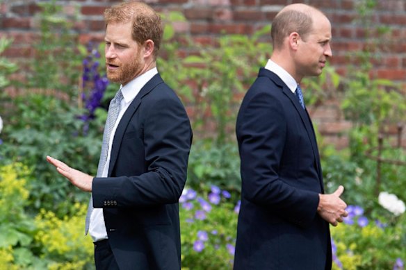 Harry has had a rift with his brother Prince William, with reports they no longer speak.