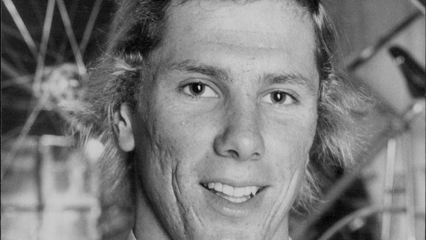 Swimmer Mark Morgan in 1980 – before his decision to boycott the Moscow Olympics.