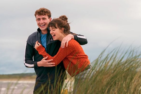 Paul Mescal and Daisy Edgar-Jones in Normal People.