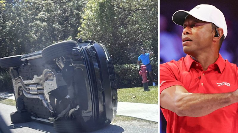 Tiger Woods arrested at crash scene on DUI charge, Florida police