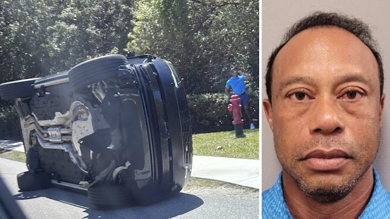 Tiger Woods had pills in his pocket, claimed to be using his phone and radio before car crash, police say