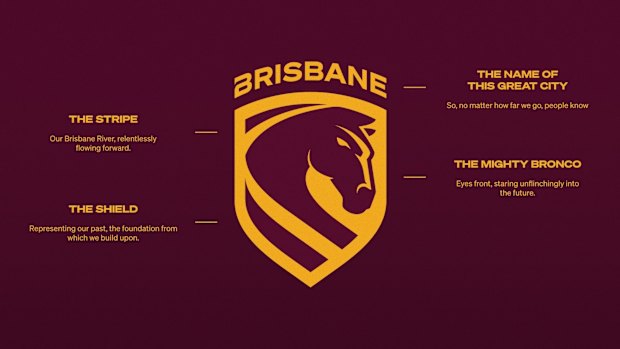 The new Brisbane Broncos logo explained.