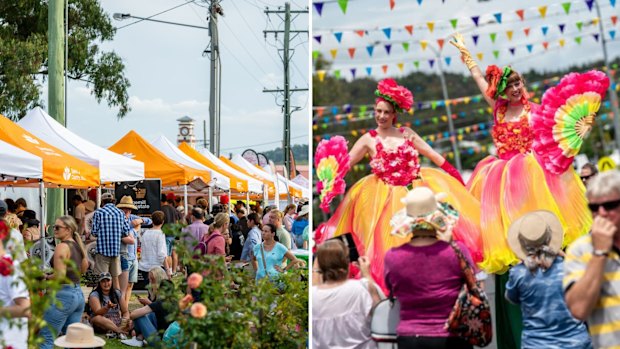 The Stanthorpe Apple & Grape Harvest Festival includes food markets and a street parade.