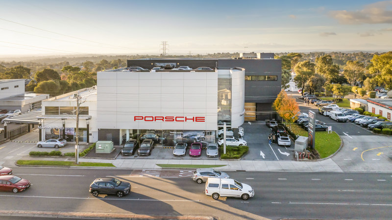 The Porsche Doncaster Centre was one of two Porsche dealership sites offered for sale by PM Group.