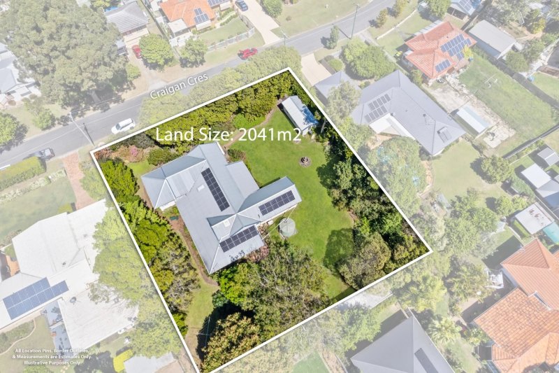 22 Craigan Crescent, Aspley, is set on prime subdividable land.