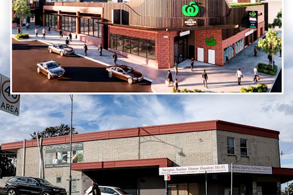 The plan for a new Woolworths in the heart of Springwood in the Blue Mountains has divided the community.