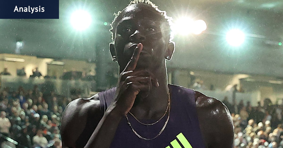 Teenage sprinter beaten by Australia’s fastest man in Melbourne meet