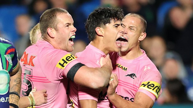 Blaize Talagi has made the Penrith No.6 jumper his own.