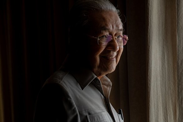 Mahathir Mohamad in Putrajaya, Malaysia, in 2023.