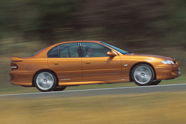 Holden HSV Clubsport Comodoore De La Rue shot 22/12/99.
