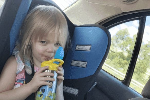 Firefighters rescued three children – five-year-old Izabel, her three-year-old brother, Kalais, and their 21-month-old sister – after initially believing nobody was trapped inside the burning Sydenham house in 2024. 