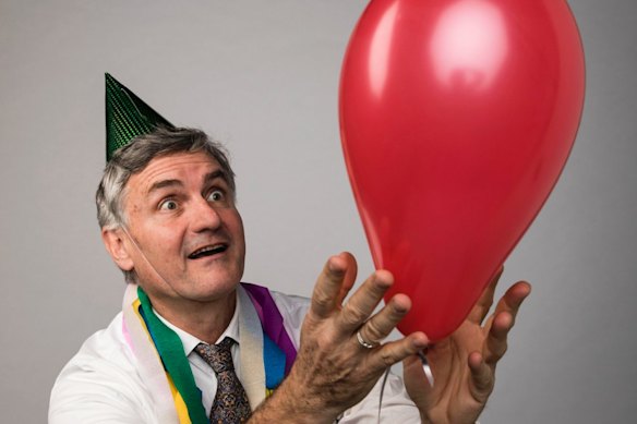 Richard Glover has big plans for 2026.