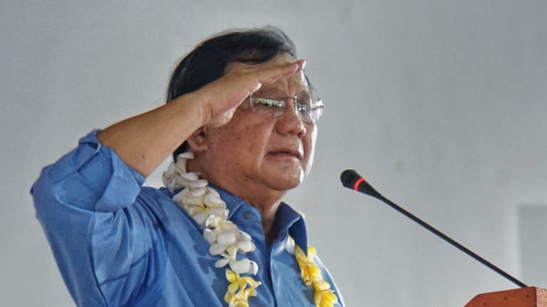 Prabowo Subianto will square off with Widodo in the first presidential debate of 2019.