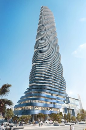 The development approved in 2015 for 3 Trickett Street that never eventuated.