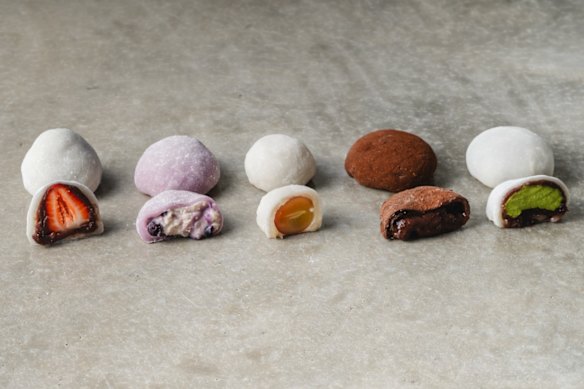 Daifuku bar makes fresh, filled mochi daily, in seasonal flavours that sell out by lunchtime. 