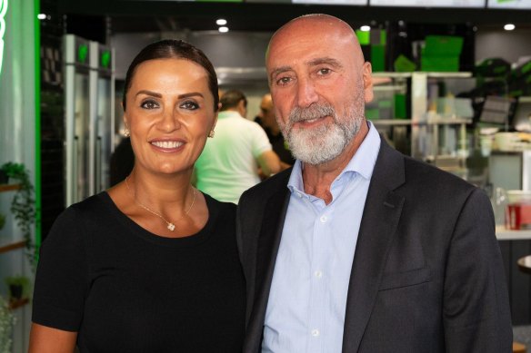 El Jannah founders Carole and Andre Estephan.