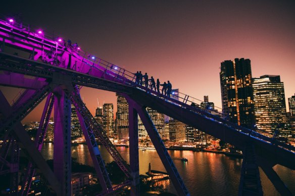 Story Bridge Adventure Climb is open for climbs on Anzac Day.
