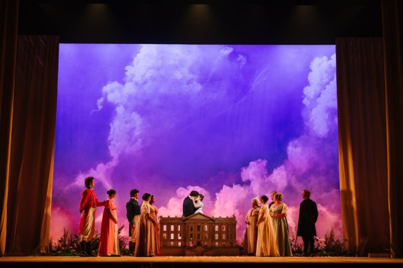 Queensland Theatre’s 2025 production of Pride and Prejudice.