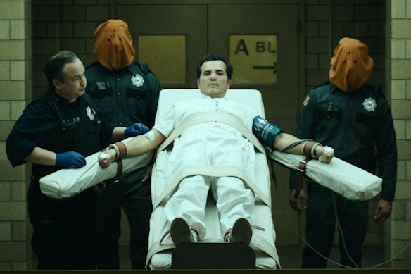 Creepy much? John Leguizamo as Father Sunday in The Exorcist: Martyrs.
